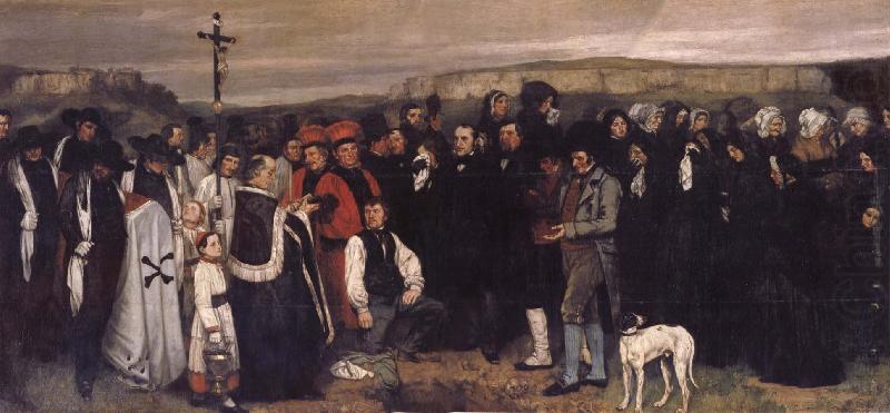 Burial at Ornans, Gustave Courbet